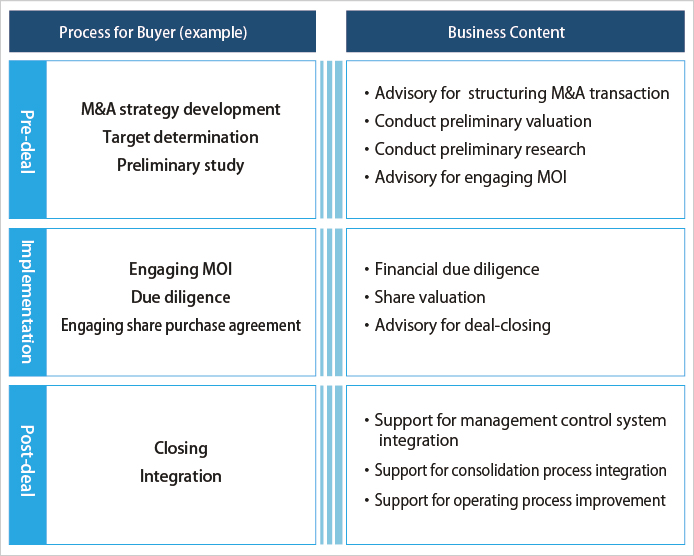 M&A Support